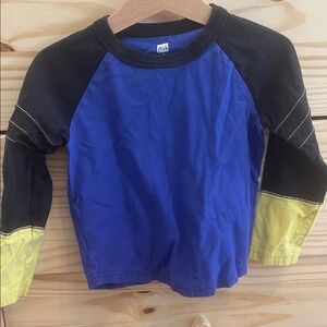Tea collection Blue and Yellow Long Sleeve Tee